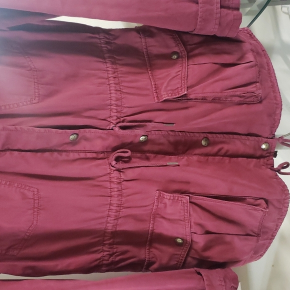 🔴 TALULA Trooper Jacket - Burgandy/Wine - Picture 6 of 7